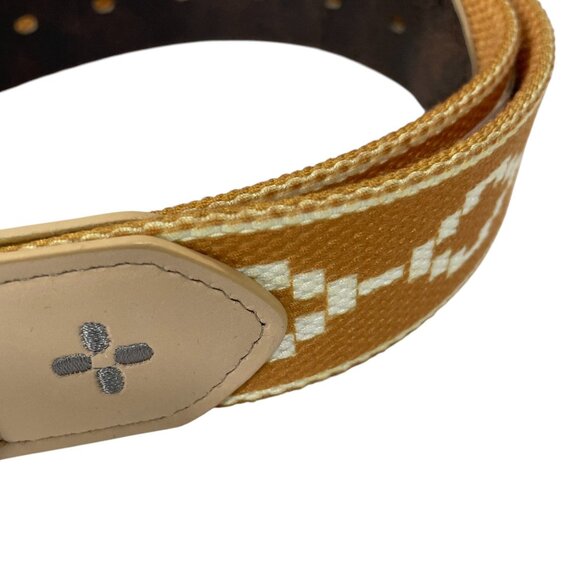 World Map Necktie Tan Woven Belt Elephant Bracelet Gift Set Men Travel Style - Picture 7 of 14